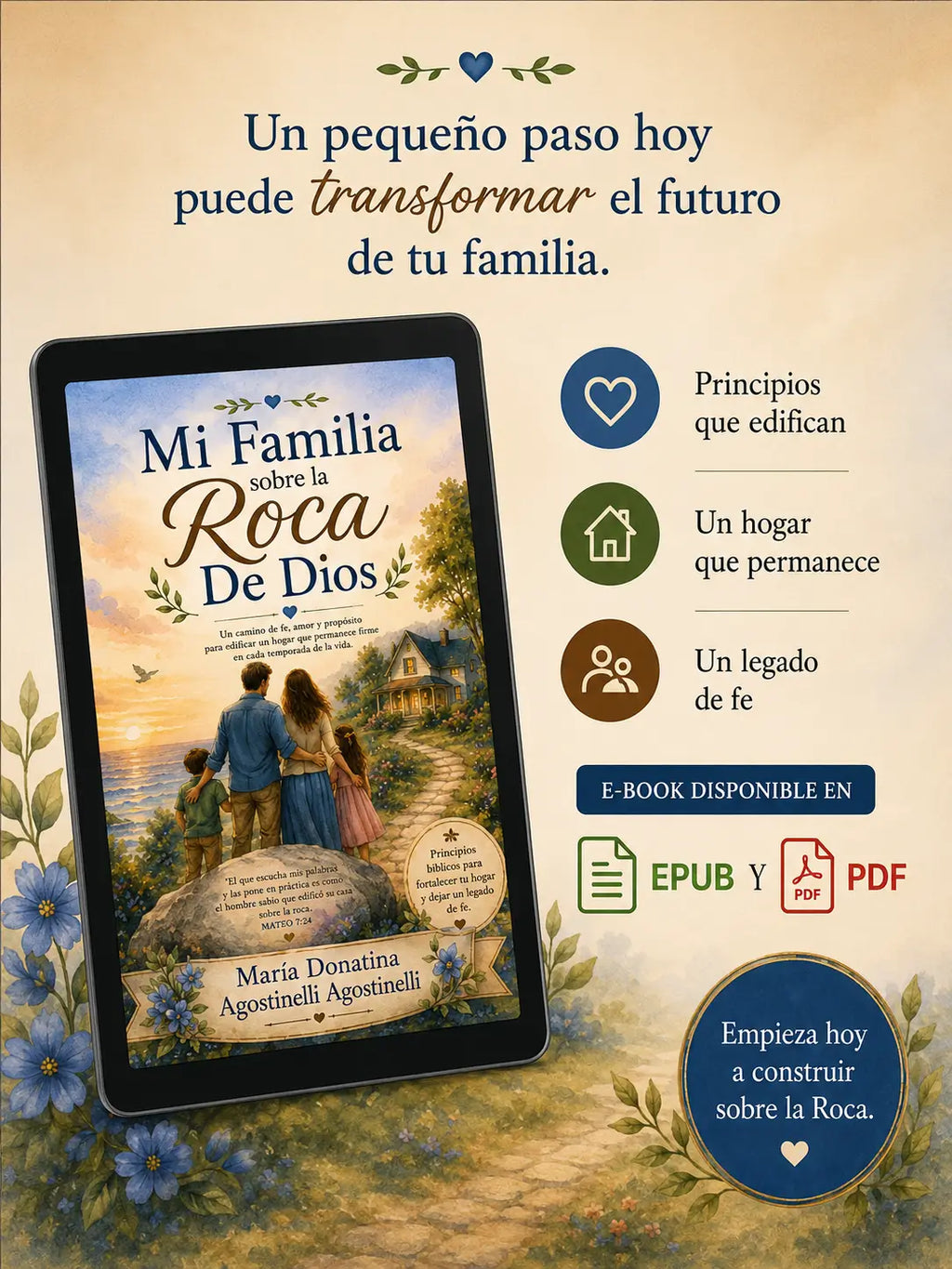 Mi Familia sobre la Roca de Dios